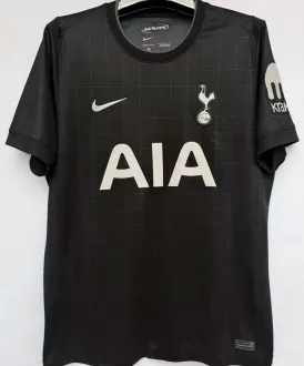 2024/25 TH FC 1:1 Quality Away Black Fans Soccer Jersey 带胸前广告