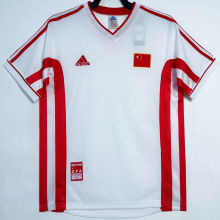 1998 CFA White Retro Soccer Jersey