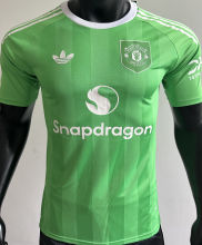 2025/26 M Utd GK Player Version Soccer Jersey