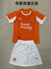 2025/26 Blackpool Home Kids Soccer Jersey