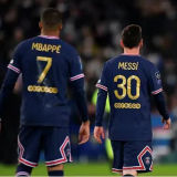 2024/25 PSG 1:1 Quality Home Blue Champion Style Fans Soccer Jersey 前后带星塔