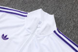 2025/26 RM White Kids Jacket Tracksuit