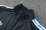 2025/26 Argentina Dark Grey Kids Jacket Tracksuit