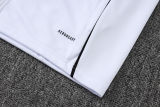 2025/26 M Utd White Kids Jacket Tracksuit