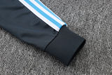 2025/26 Argentina Dark Grey Kids Jacket Tracksuit