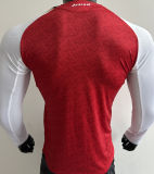 2025/26 ARS Home Red Player Version Long Sleeve Soccer Jersey
