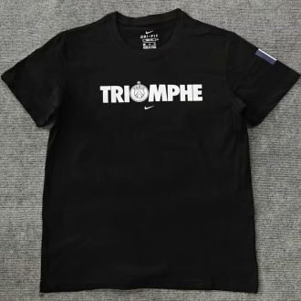2025/26 PSG x TRI MPHE Black Pure Cotton Jersey