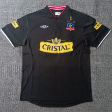 2013 Colo-Colo Away Black Retro Soccer Jersey