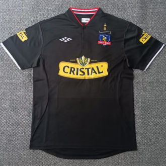 2013 Colo-Colo Away Black Retro Soccer Jersey