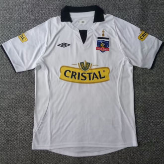 2013 Colo-Colo Home White Retro Soccer Jersey