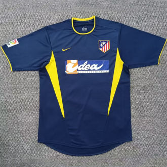 2002/2003 ATM Away Blue Retro Soccer Jersey