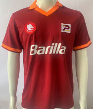1982/83 Roma Home Red Retro Soccer Jersey