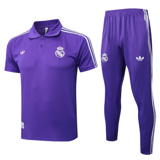 2025/26 RM Purple POLO Retro Sweater Tracksuit