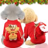 Christmas Dog Clothes with bag