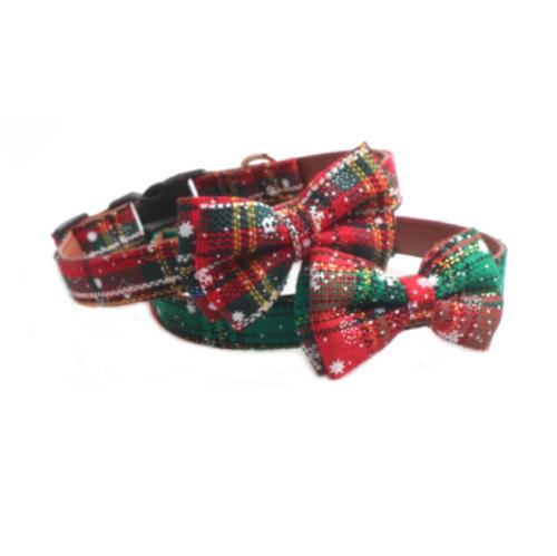 Christmas Dog Collar & Leash