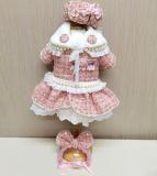 Wholesale  Small Dog Dress with Collar and Hat