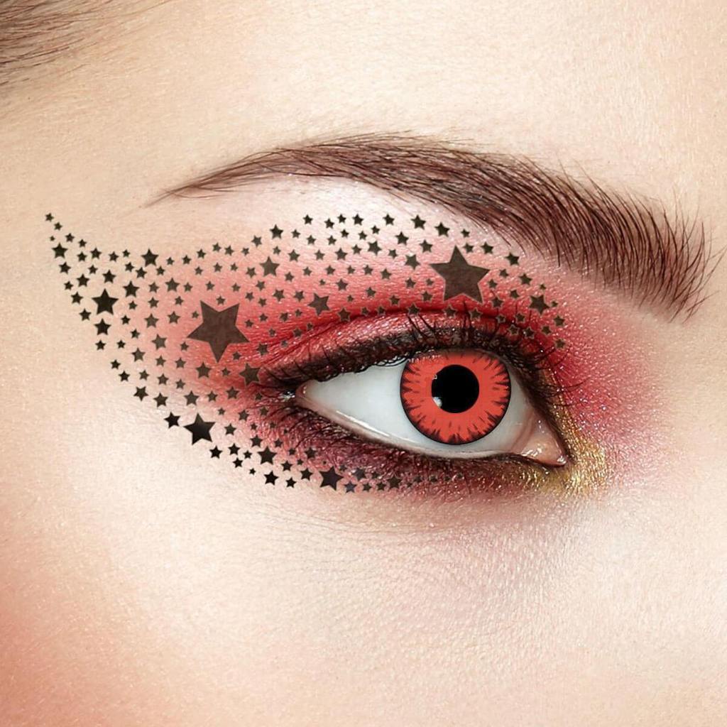 Twilight Cosplay Red Yearly Colored Contacts