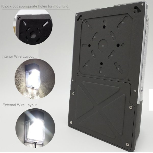 26W Mimi LED Wall Mount With Photocell Dusk to Down -120lm/w -100-277V -ETL cETL DLC