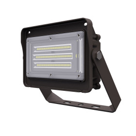 15W 30W 50W LED Flood Light with Photocell YOKE  -130lm/w -100-277V -ETL cETL DLC