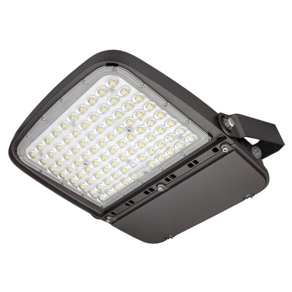 3-Power Switchable LED Parking Lot Light Shoebox Light With Photocell or Sensor 75W 100W 150W 200W 240W -160lm/w -100-277V /100-347V /277-480V -ETL cETL DLC 5.1 Premium