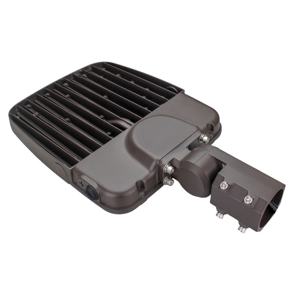 3-Power Switchable LED Parking Lot Light Shoebox Light With Photocell or Sensor 75W 100W 150W 200W 240W -160lm/w -100-277V /100-347V /277-480V -ETL cETL DLC 5.1 Premium