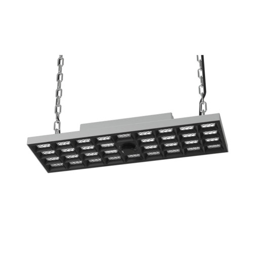 Anti-Glare UGR19 LED High Bay Light 3-Watts & 3-CCT selectable, 0-10V, DALI-2, D4i Bluetooth Mesh Sensor Control