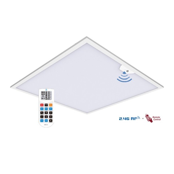 Wireless 2.4G Grouping Sensor(Master and Slave)LED Panel Light UGR19 CRI80 CE CB SAA ROHS ETL DLC5.1 Premium