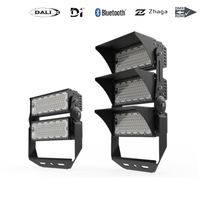 SKU Solution Eesy Assembly High Post LED Stadium Spot Light 200W 250W 300W 400W 500W 600W 750W 900W 1000W1200W 160lm/w  UL cUL CE CB SAA Rohs