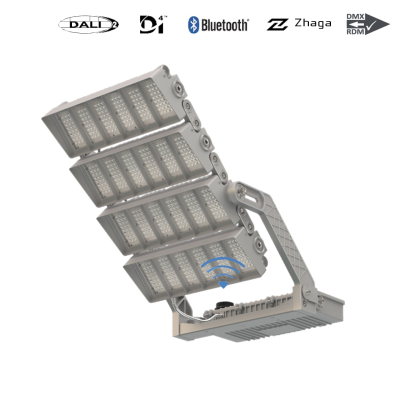 (HML 95Qa )SKU Solution Eesy Assembly Module wiring connection High Post LED Stadium Spot Light 400W 800W 1200W 1600W 1250W 140lm/w  UL cUL CE CB SAA Rohs