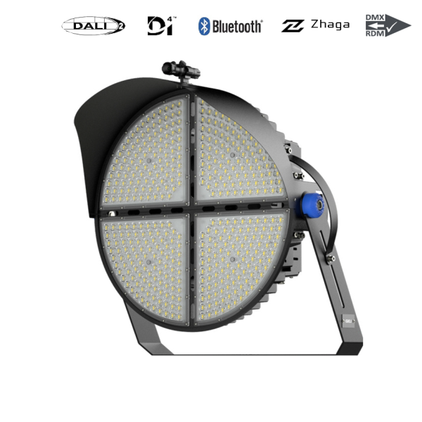 400W 500W 600W 800W 1000W 1200W 160lm/w High Post LED Stadium Spot Light  UL cUL CE CB SAA Rohs