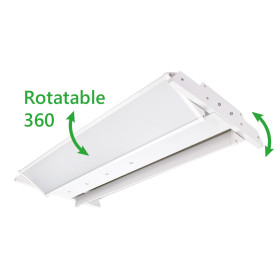 3-Power & 2-CCT Switchable  Linear High Bay Light 150W 200W 300W 100-277V/347V UL-cUL-ETL cETL DLC