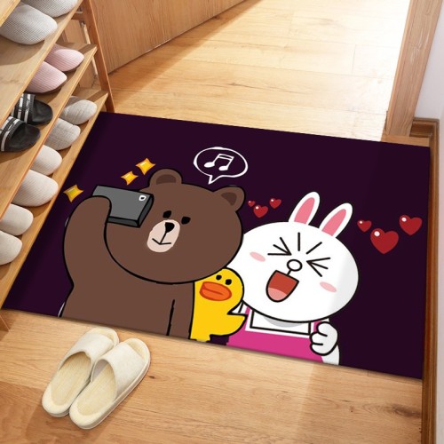 Bathroom floor mat, household ins style, kitchen, bathroom entrance floor mat