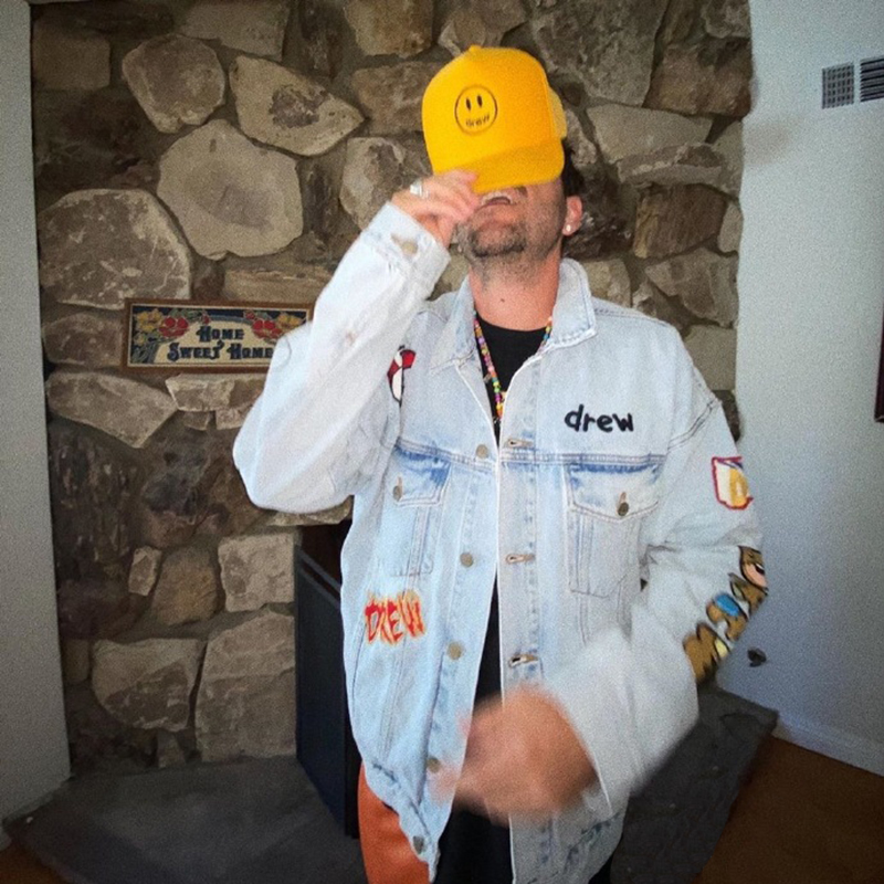 DREW HOUSE JUSTIN mixed media trucker 
