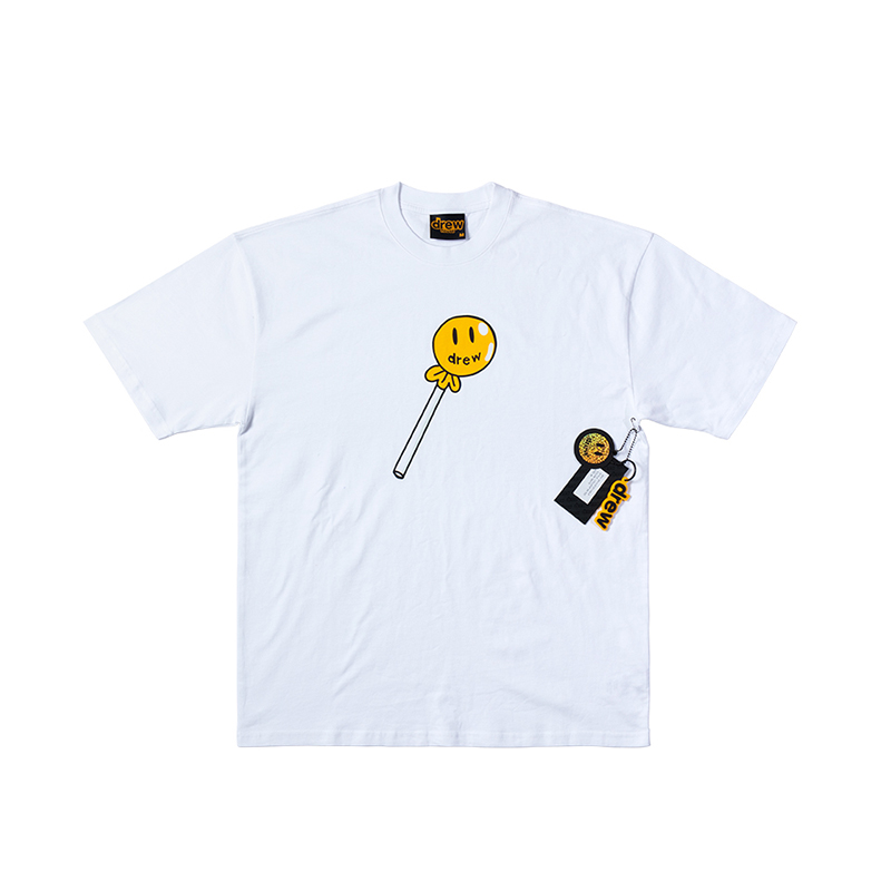 DREW HOUSE Smiley Justin Bieber couples same lollipop FOG short ...