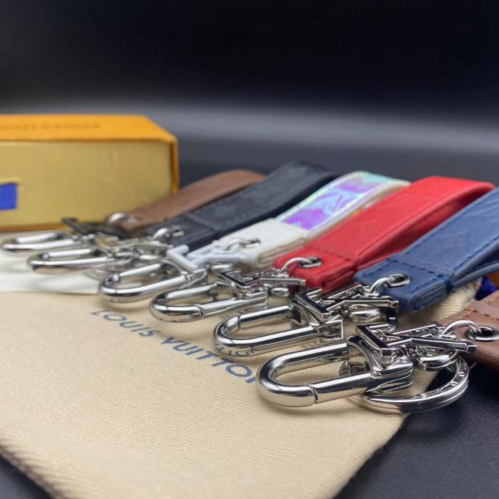 6-color Leather Key Chain