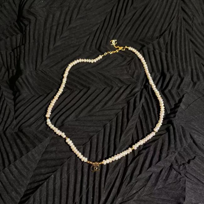 Pearl necklace XiaoXiangfeng Instagram hit Internet red with the same hot pendant necklace