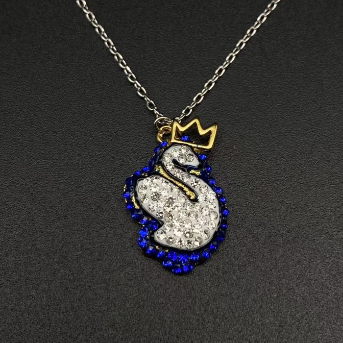 Swan pendant necklace