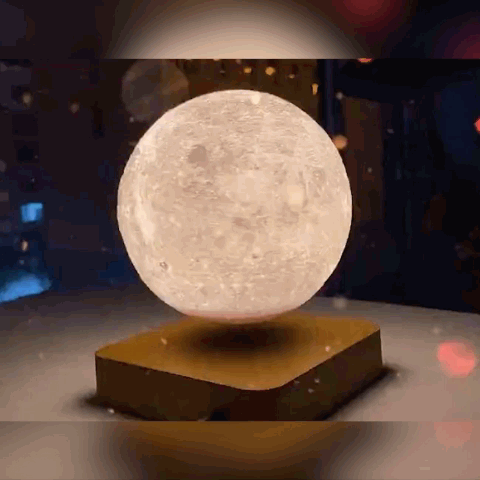 US$ 89.99 - 🎅 Magnetic Levitating Moon Lamp 🎅 - m.joytor.com