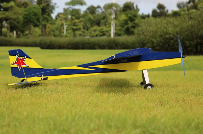 OMPHOBBY Challenger 49” Balsa Airplane