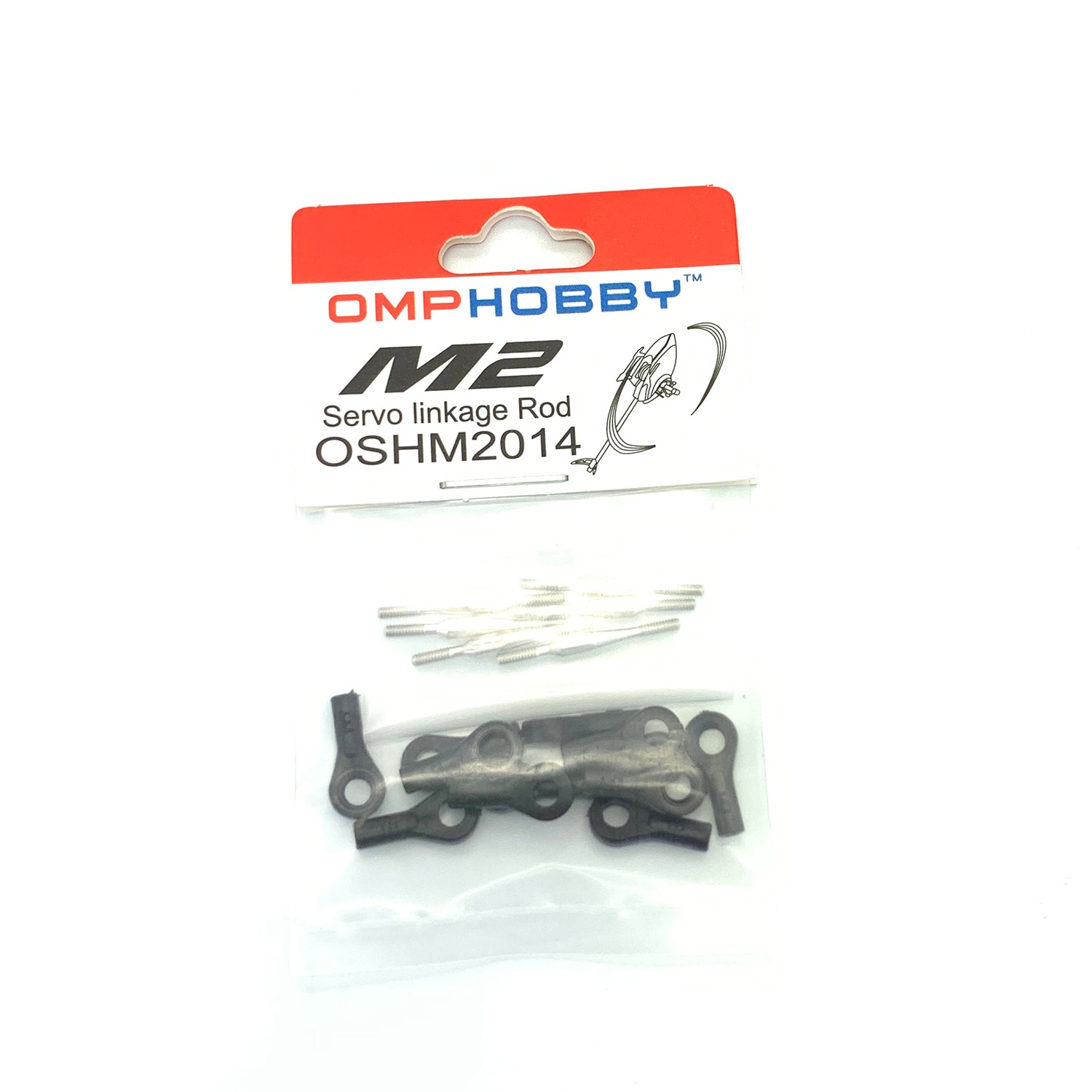 OMPHOBBY M2 Replacement Parts Servo Linkage Rod Set（6Pcs) For M2