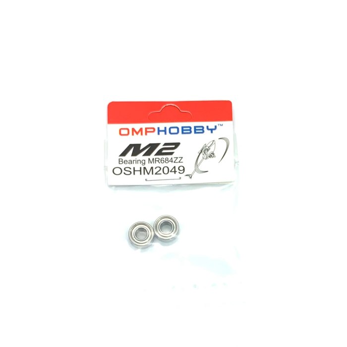 OMPHOBBY M2 Replacement Parts Ball Bearing Group(684ZZ)2Pcs） For M2 2019/V2/Explore/EVO OSHM2049