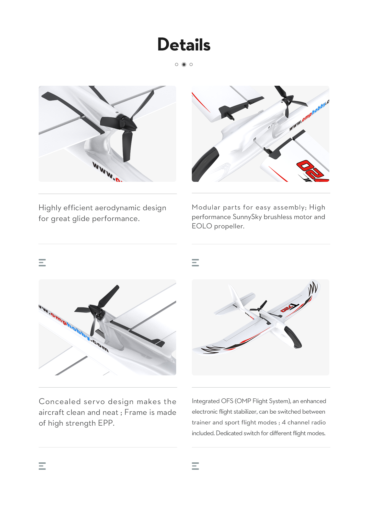 OMPHOBBY T720 RC Plane RTF 6-Axis Gyro Stabilizer RC OMPHOBBY T720 RC Plane RTF 6-Axis Gyro Stabilizer RC
