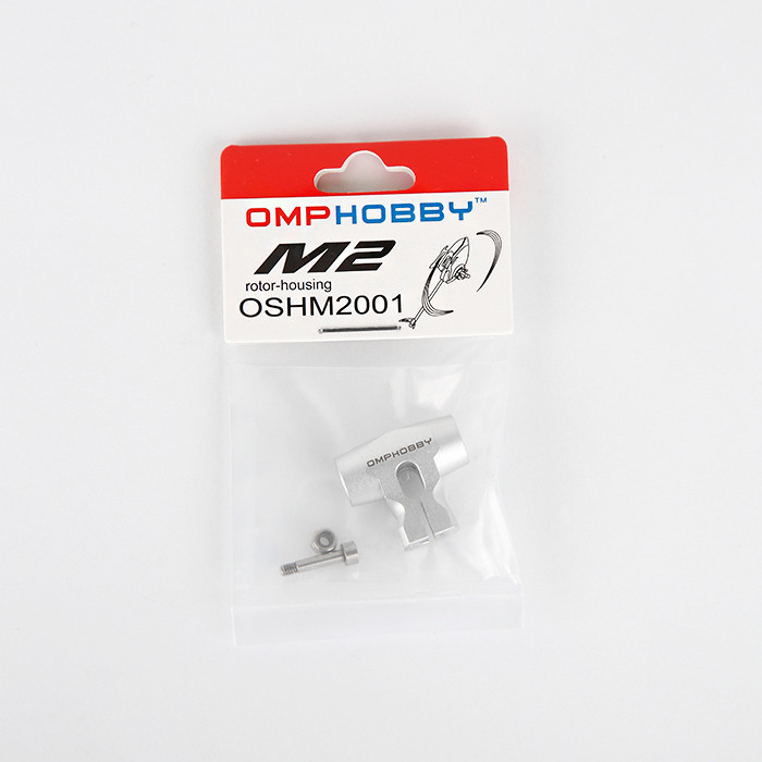 OMPHOBBY M2 Replacement Parts Metal Main Rotor Housing Set（1Pcs）For M2 2019/V2 OSHM2001