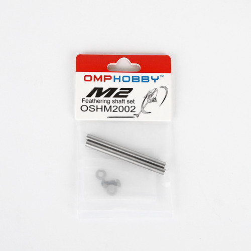 OMPHOBBY M2 Replacement Parts Feathering Shaft Set（2Pcs）For M2 2019/V2/Explore OSHM2002