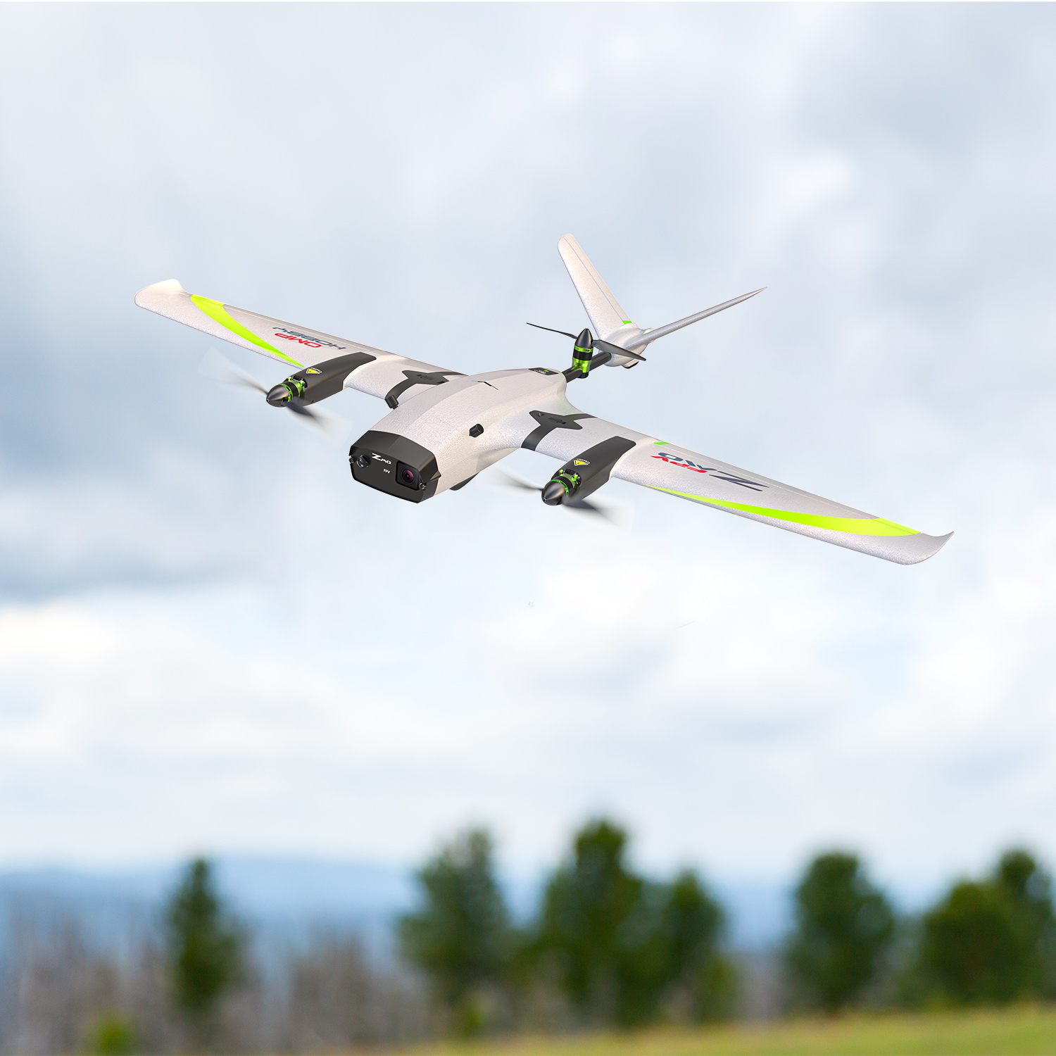 OMPHOBBY ZMO VTOL FPV Aircraft With DJI Goggles And Remote Controller