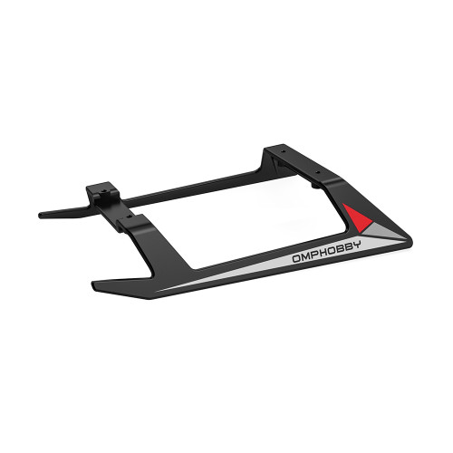 OMPHOBBY M2 EVO Landing Skids set-Glamour Red OSHM2322R