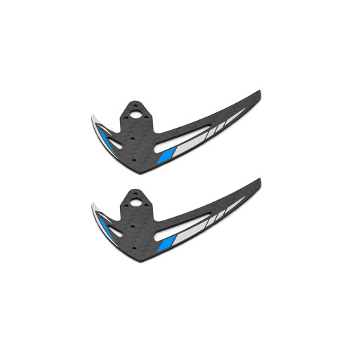 OMPHOBBY M2 EVO Vertical Stabilizer set-Elegant White OSHM2328W
