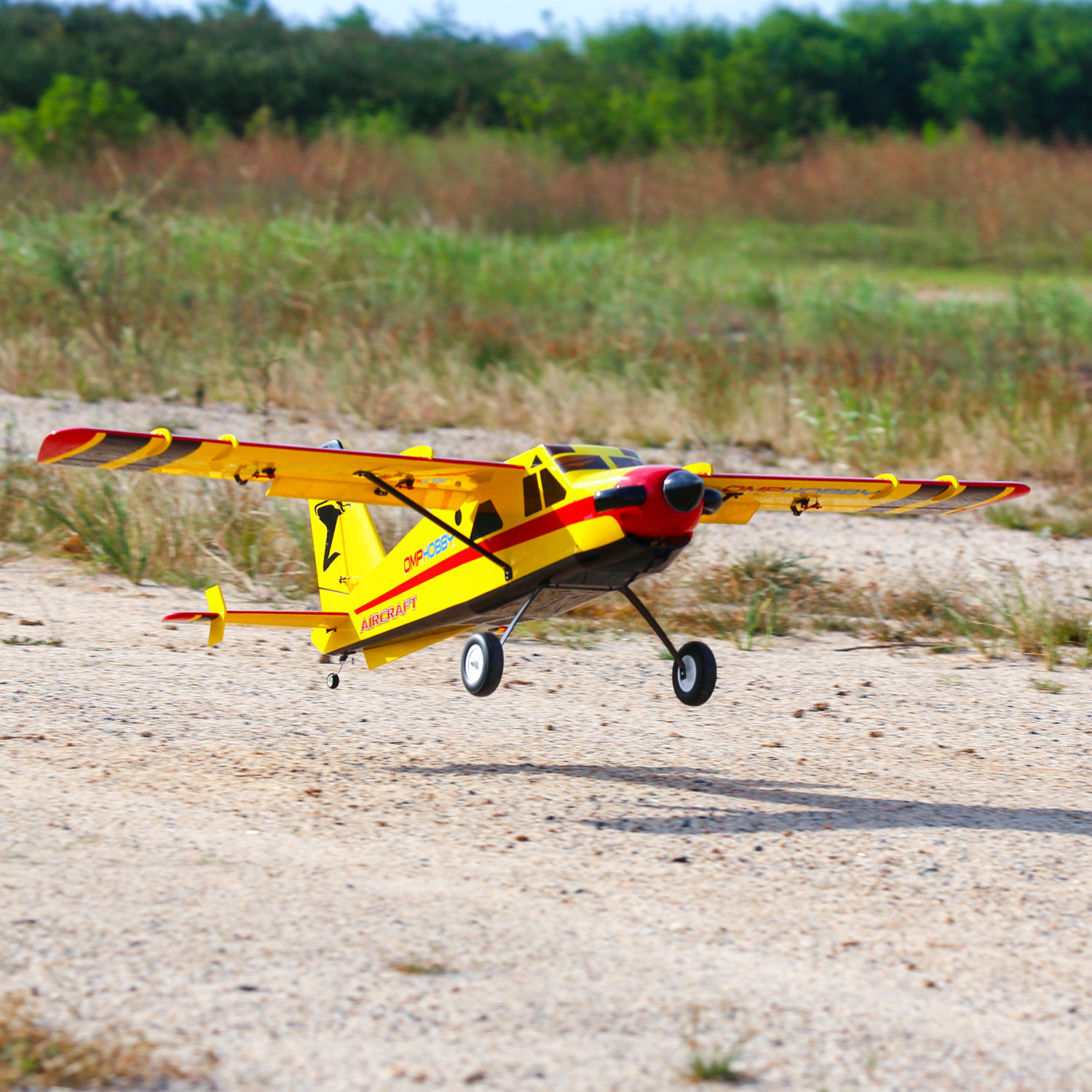 OMPHOBBY 65 Bushmaster RC Balsa Airplane