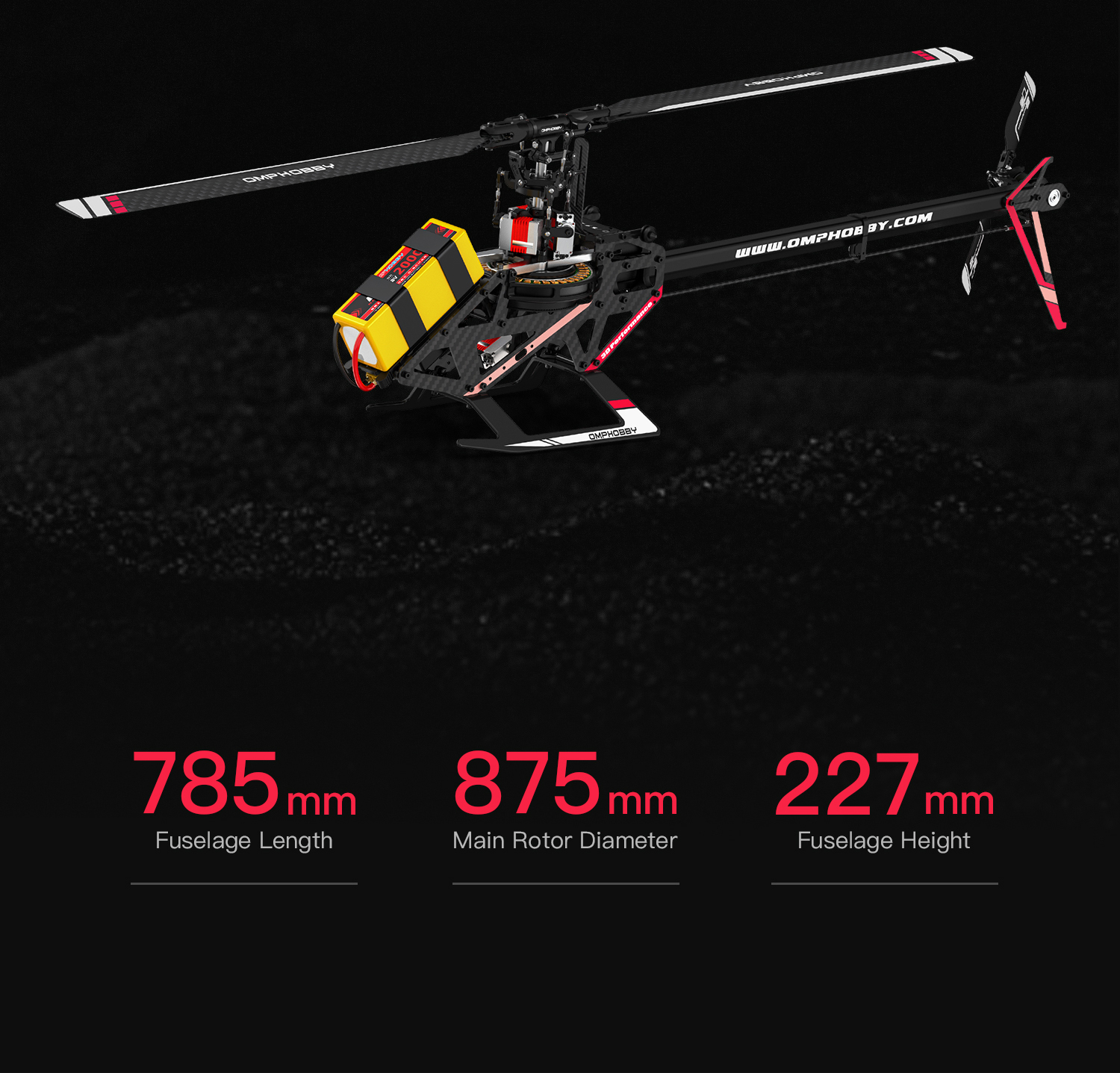 OMPHOBBY M4 RC Helicopter OMPHOBBY M4 RC Helicopter