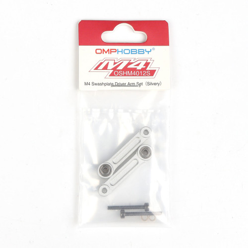 OMPHOBBY M4 Helicopter Swashplate Driver Arm Set（Silvery）For M4/M4 Max OSHM4012S